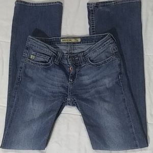 Big Star Remy Low Rise Boot 25R Stretchy Jeans